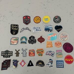 Dutch Bros Sticker Collection